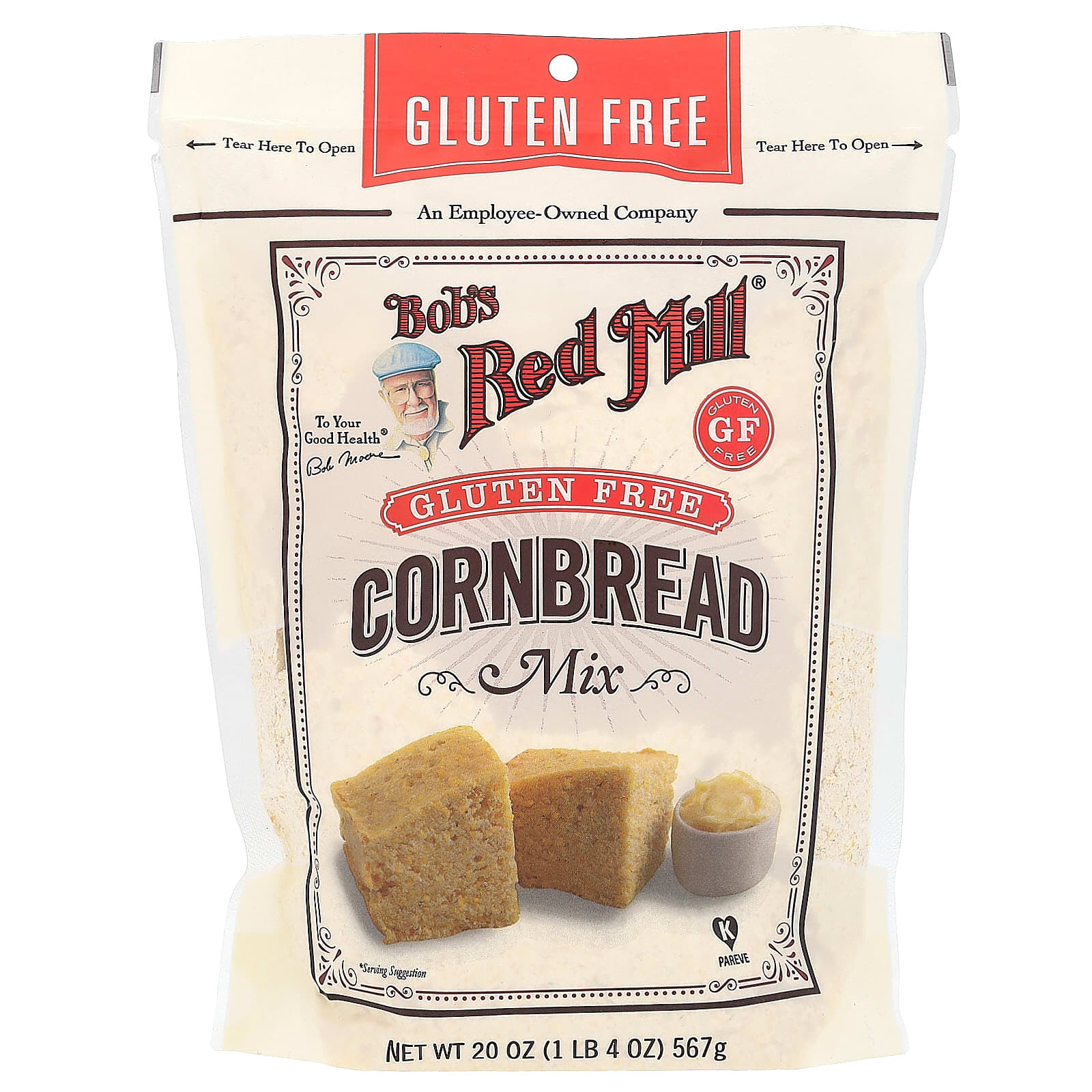 Bob's Red Mill-Cornbread Mix-Gluten Free -20 oz (567 g)