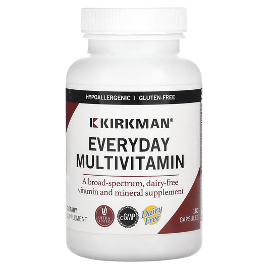 Kirkman Labs-Everyday Multivitamin-180 Capsules