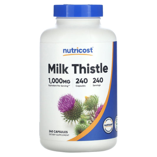 Nutricost-Milk Thistle-1,000 mg-240 Capsules