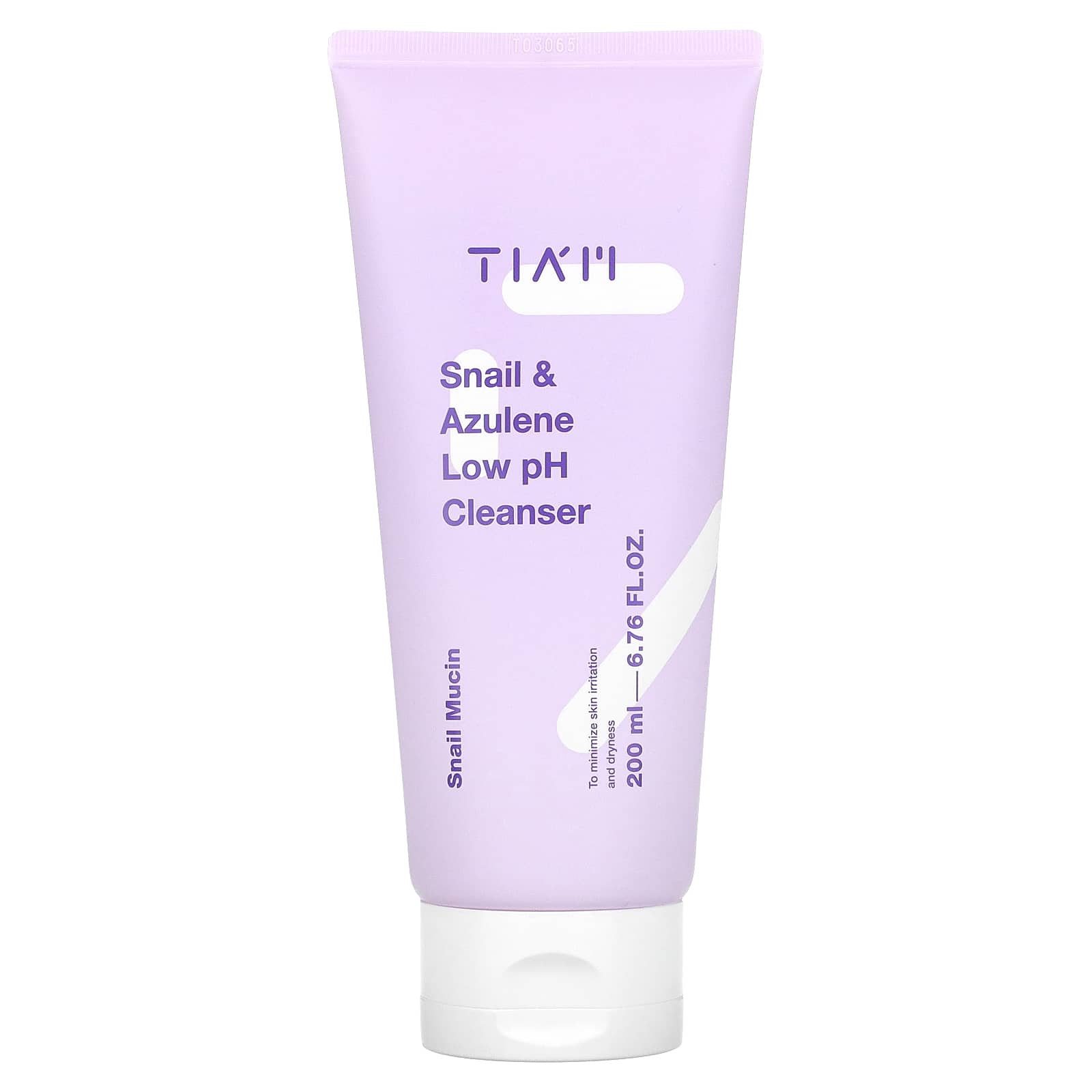 Tiam-Snail & Azulene Low pH Cleanser-6.76 fl oz (200 ml)