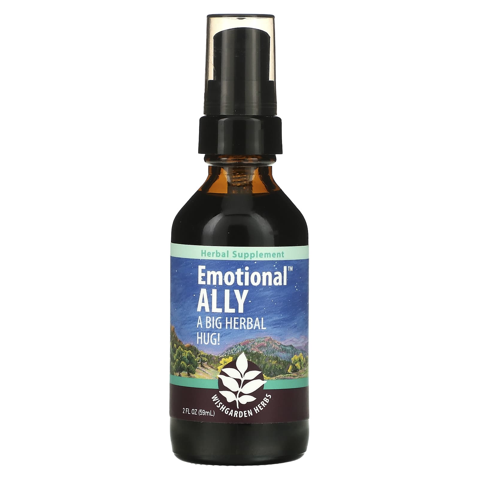 WishGarden Herbs-Emotional Ally-2 fl oz (59 ml)