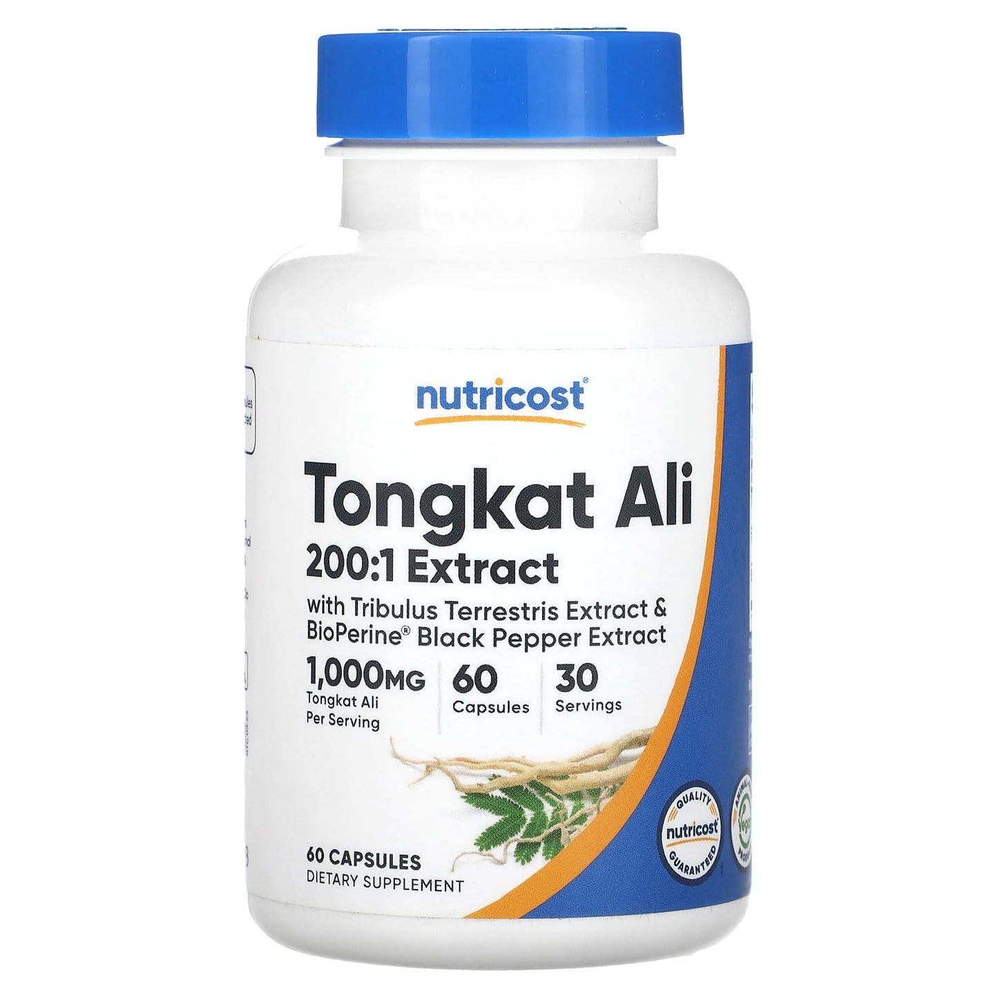 Nutricost-Tongkat Ali-1,000 mg-60 Capsules (500 mg per Capsule)