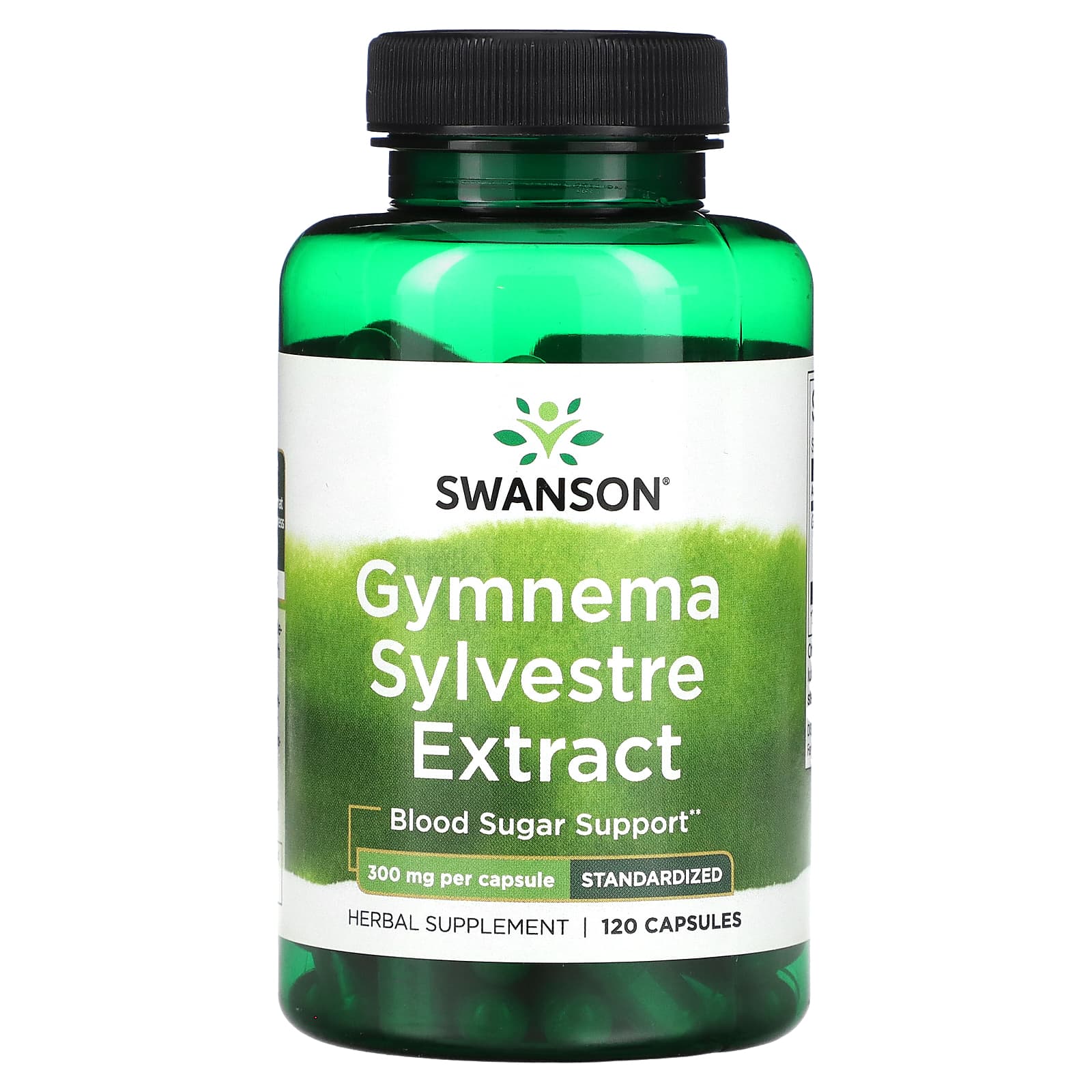 Swanson-Gymnema Sylvestre Extract-300 mg-120 Capsules