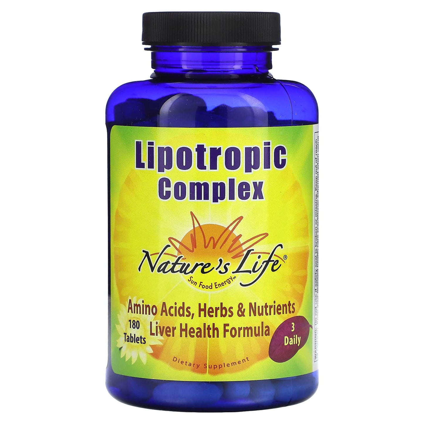 Nature's Life-Lipotropic Complex-180 Tablets