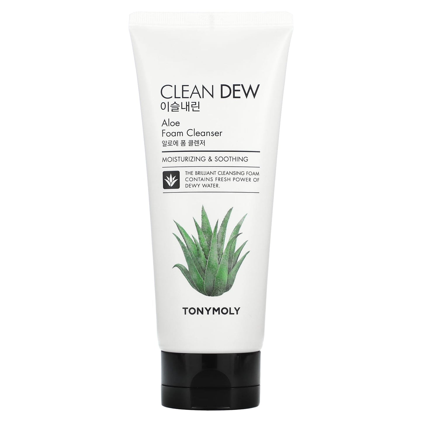 Tony Moly-Clean Dew-Aloe Foam Cleanser-180 ml