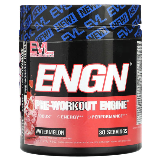 EVLution Nutrition-ENGN-Pre-Workout Engine-Watermelon-9.8 oz (279 g)