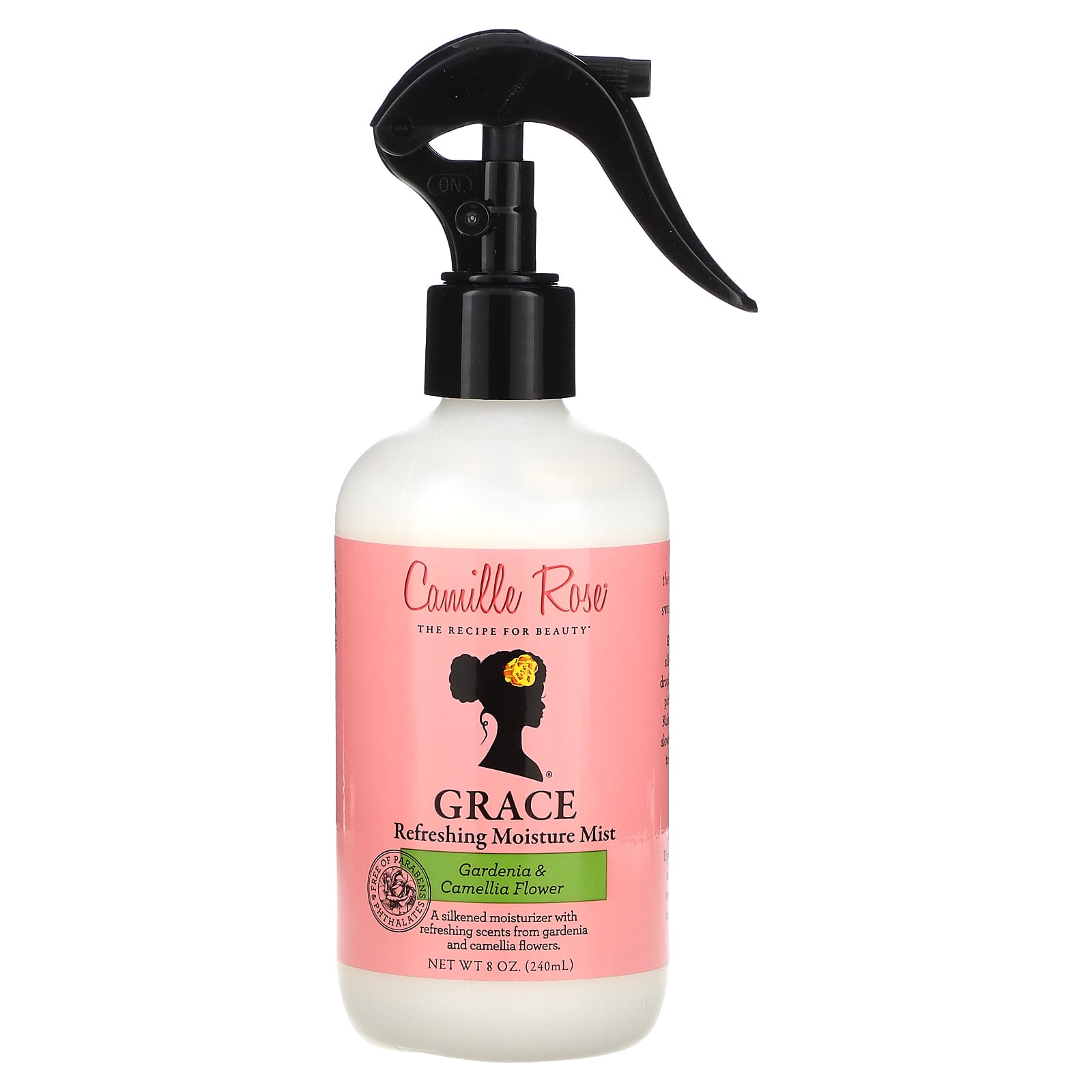 Camille Rose-Grace-Refreshing Moisture Mist-Gardenia & Camellia Flower-8 oz (240 ml)