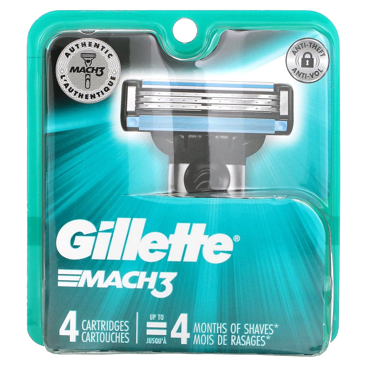 Gillette-Mach3-4 Cartridges