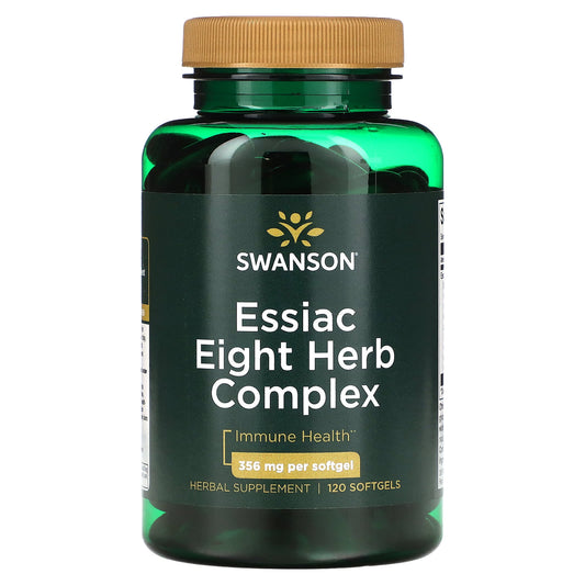 Swanson-Essiac Eight Herb Complex-356 mg-120 Softgels