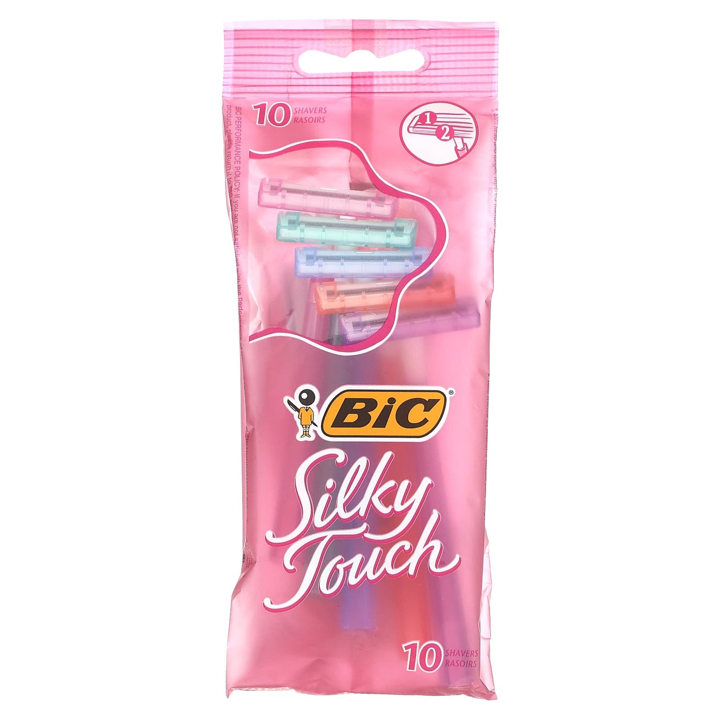 BIC-Silky Touch Disposable Razors-10 Razors