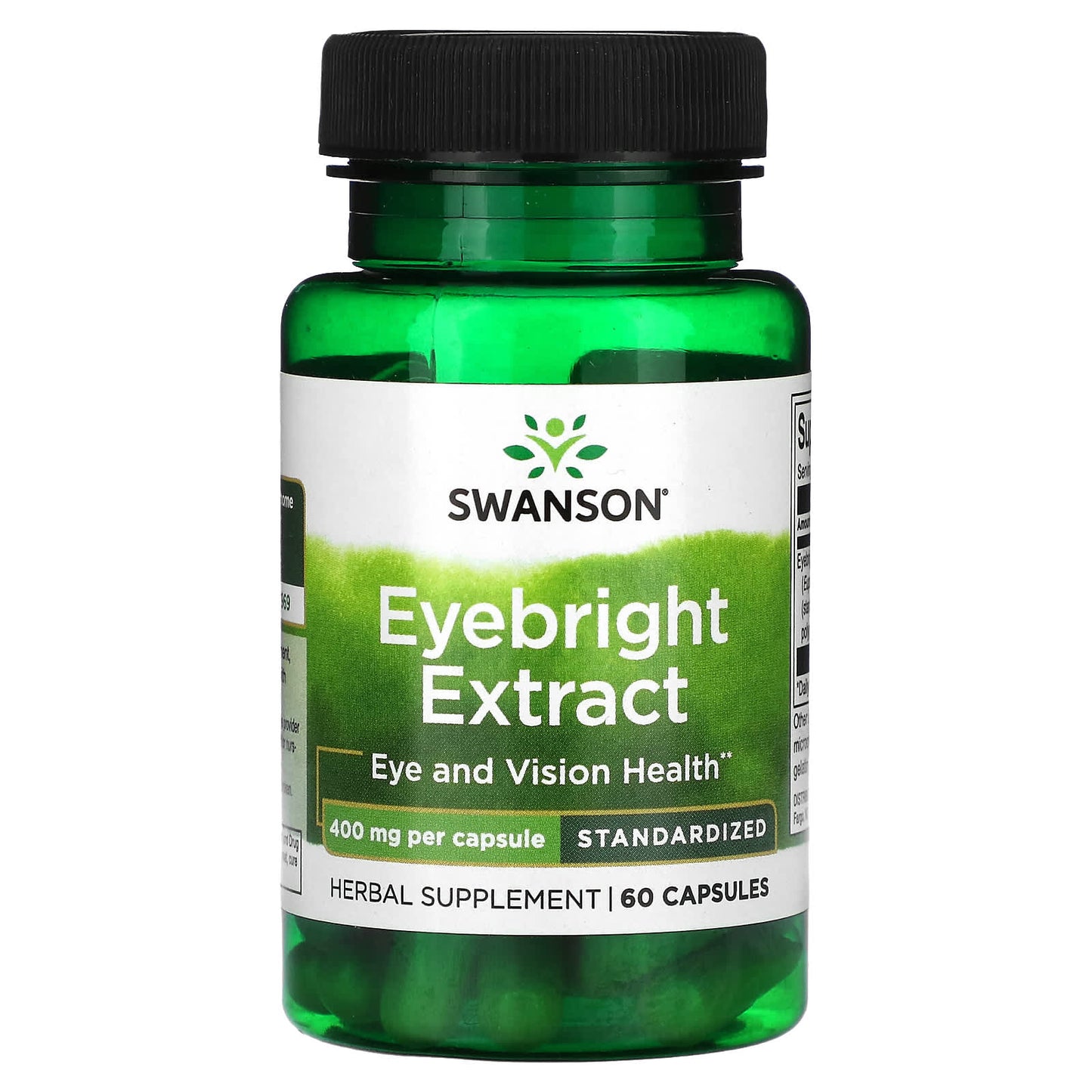 Swanson-Eyebright Extract-400 mg-60 Capsules