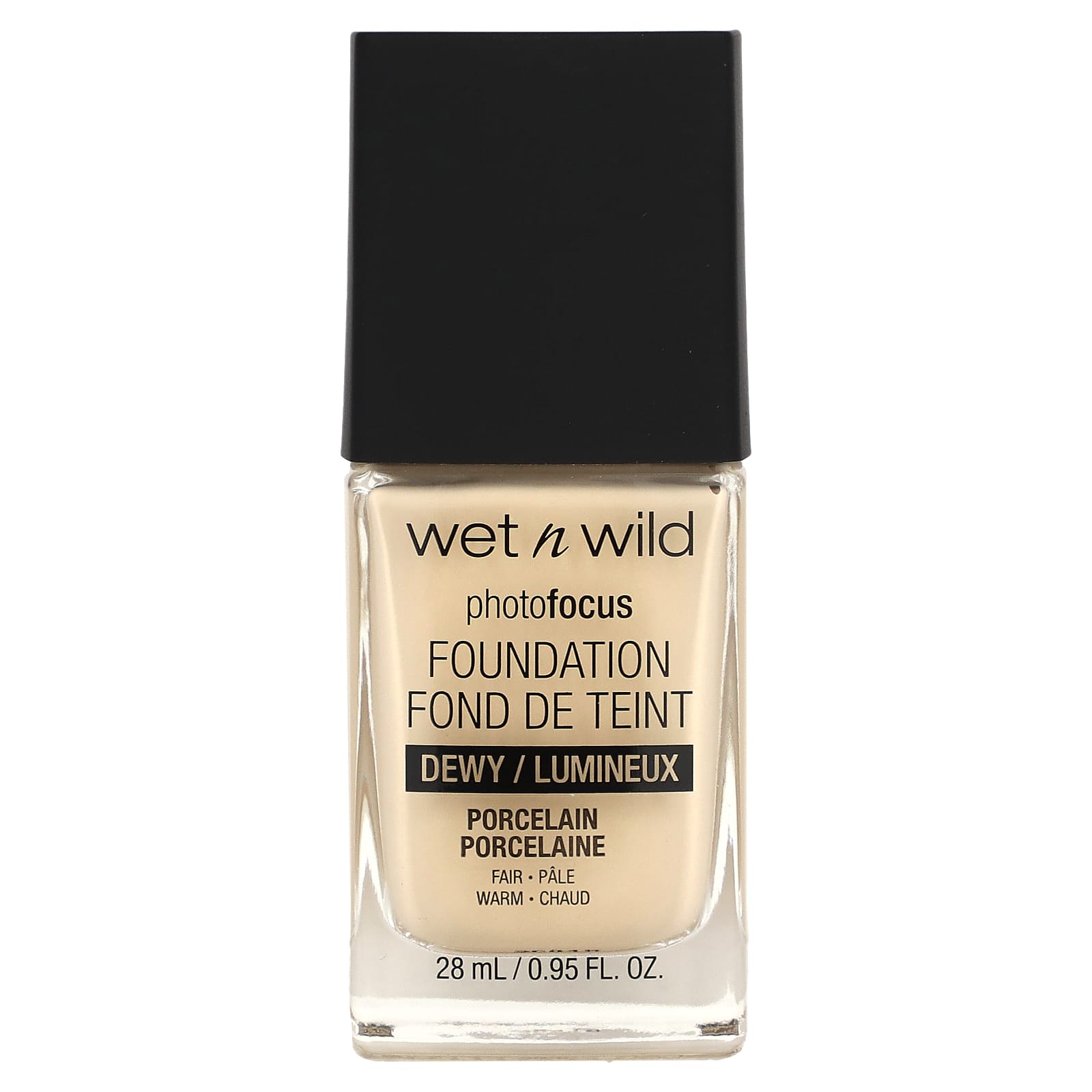 wet n wild-PhotoFocus-Foundation-Dewy-Porcelain-0.95 fl oz (28 ml)