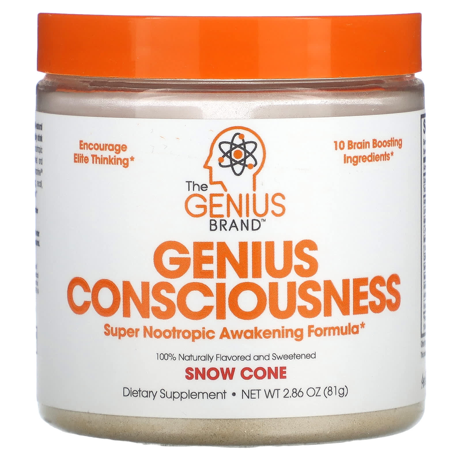 The Genius Brand-Genius Consciousness-Snow Cone-2.86 oz (81 g)