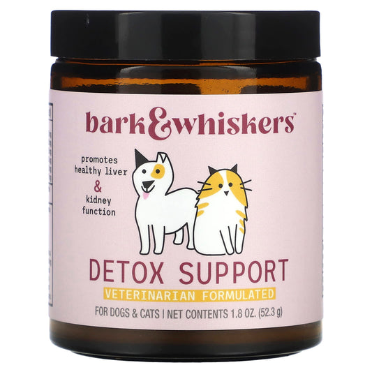 Dr. Mercola-Bark & Whiskers-Detox Support-For Dogs & Cats-1.8 oz (52.3 g)