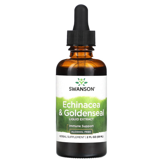 Swanson-Echinacea & Goldenseal Liquid Extract -2 fl oz (59 ml)