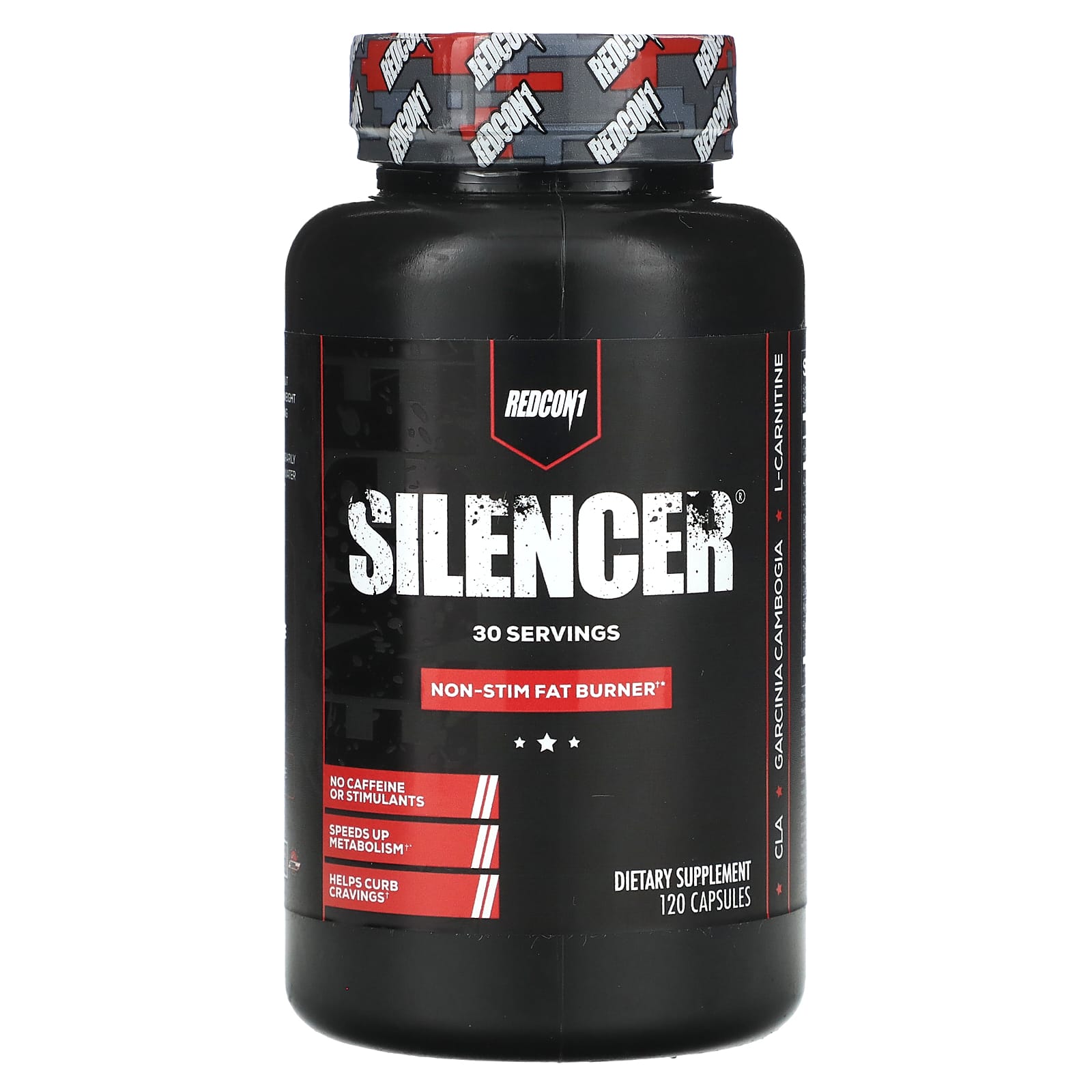 Redcon1-Silencer-Non-Stim Fat Burner-120 Capsules