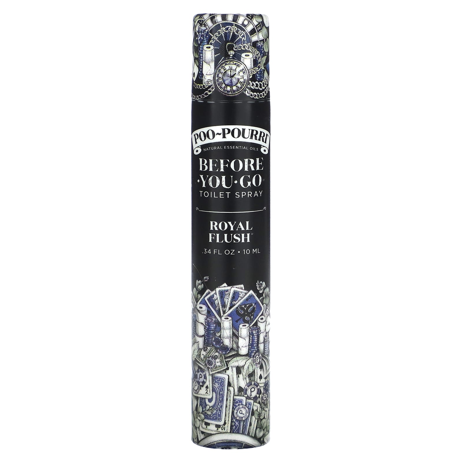 Poo-Pourri-Before-You-Go Toilet Spray-Royal Flush-0.34 fl oz (10 ml)