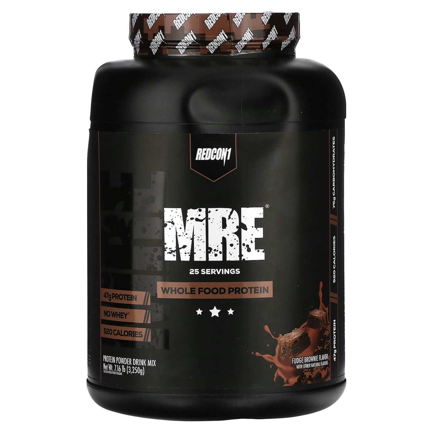 Redcon1-MRE-Whole Food Protein-Fudge Brownie-7.16 lb (3,250 g)