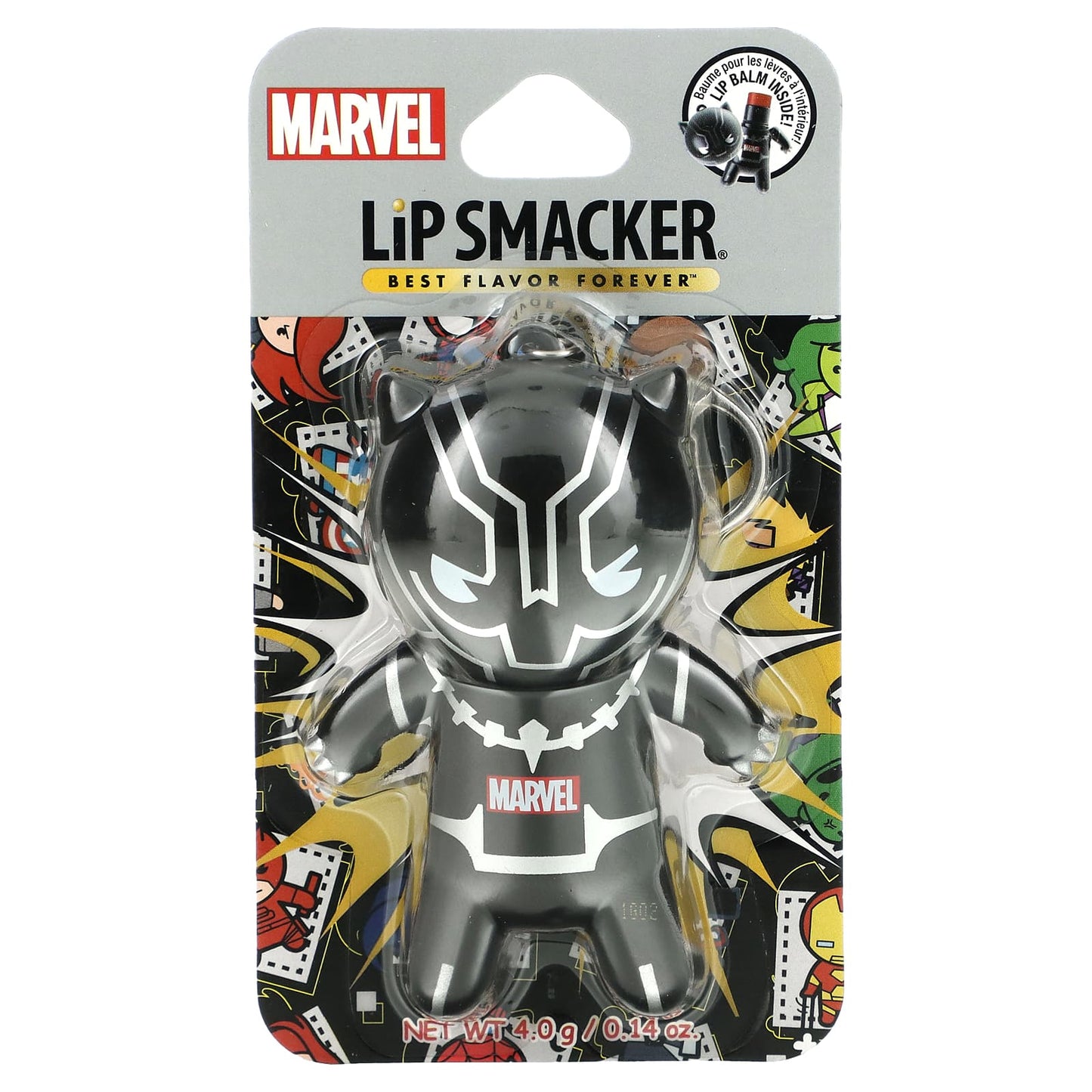 Lip Smacker, Marvel Black Panther, Lip Balm,  T'Challa Tangerine, 0.14 oz (4 g)