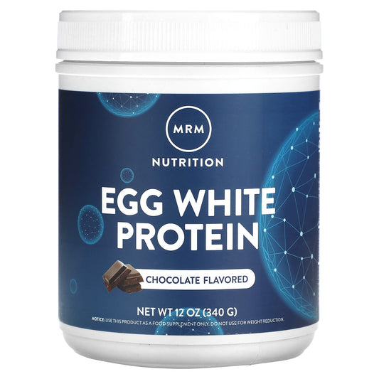 MRM Nutrition-Egg White Protein-Chocolate-12 oz (340 g)