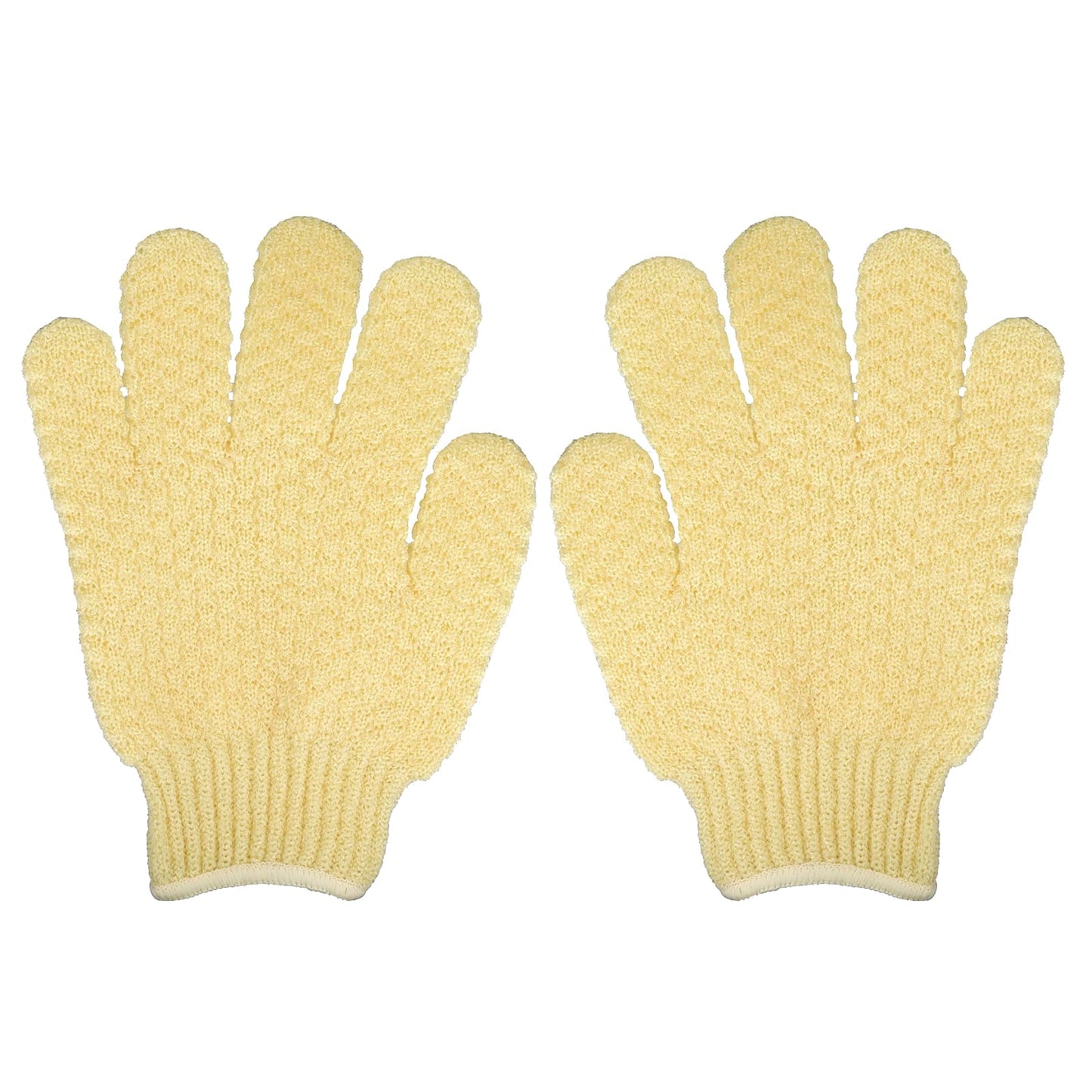 Earth Therapeutics-Exfoliating Hydro Gloves-Natural-1 Pair