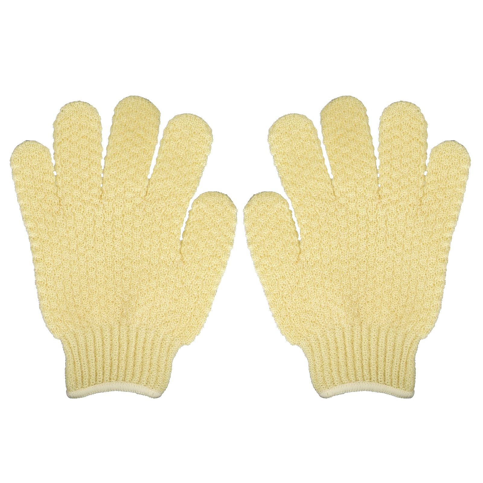 Earth Therapeutics-Exfoliating Hydro Gloves-Natural-1 Pair