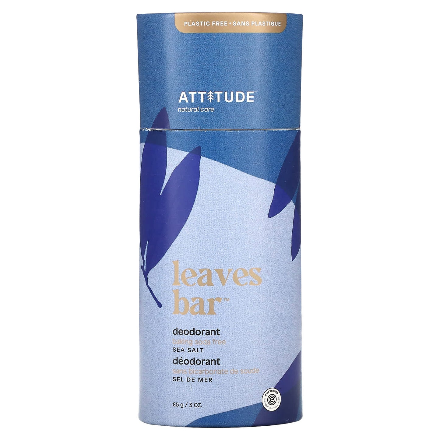 ATTITUDE-Leaves Bar-Deodorant-Sea Salt-3 oz (85 g)