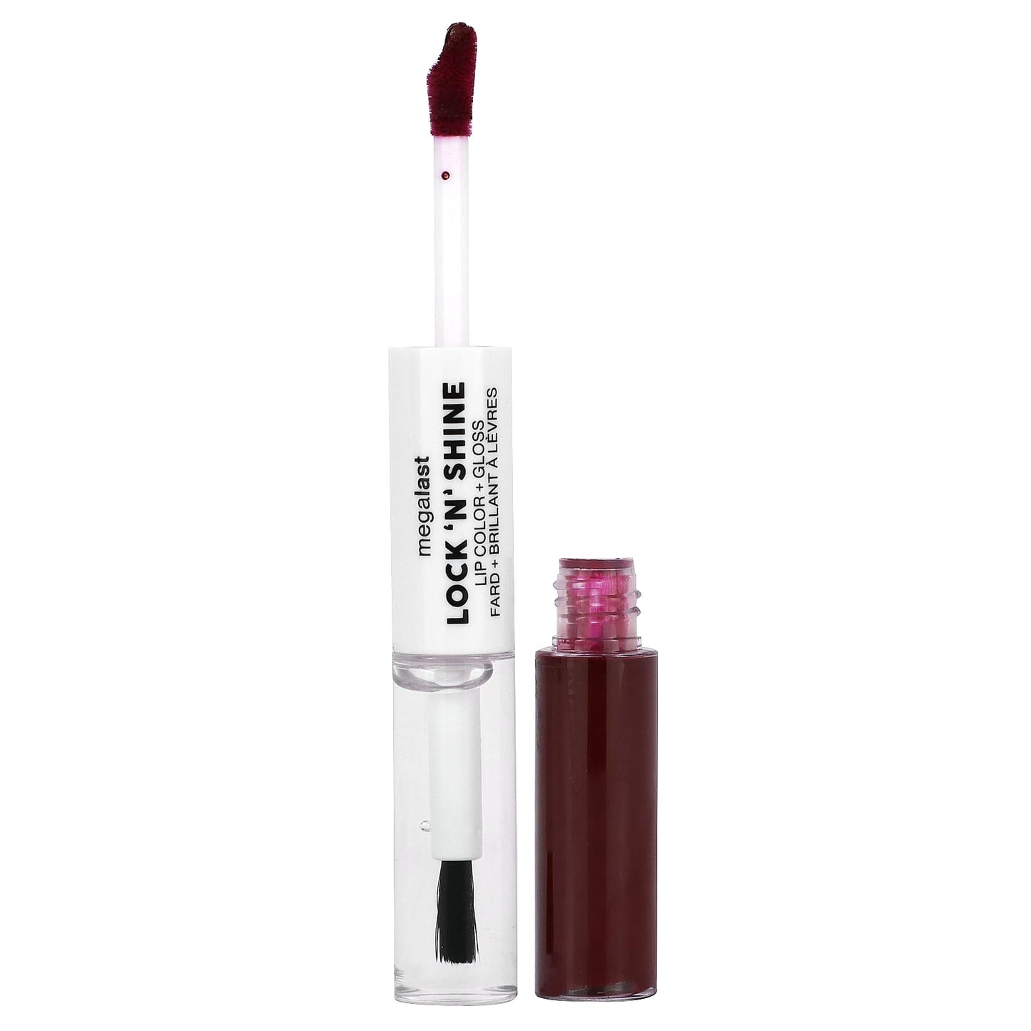 wet n wild-Megalast-Lock 'N' Shine-Lip Color + Gloss-Sizzling Siren-0.13 fl oz (4 ml)