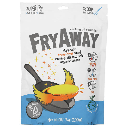 FryAway-Cooking Oil Solidifier-Super Fry-7 oz (200 g)