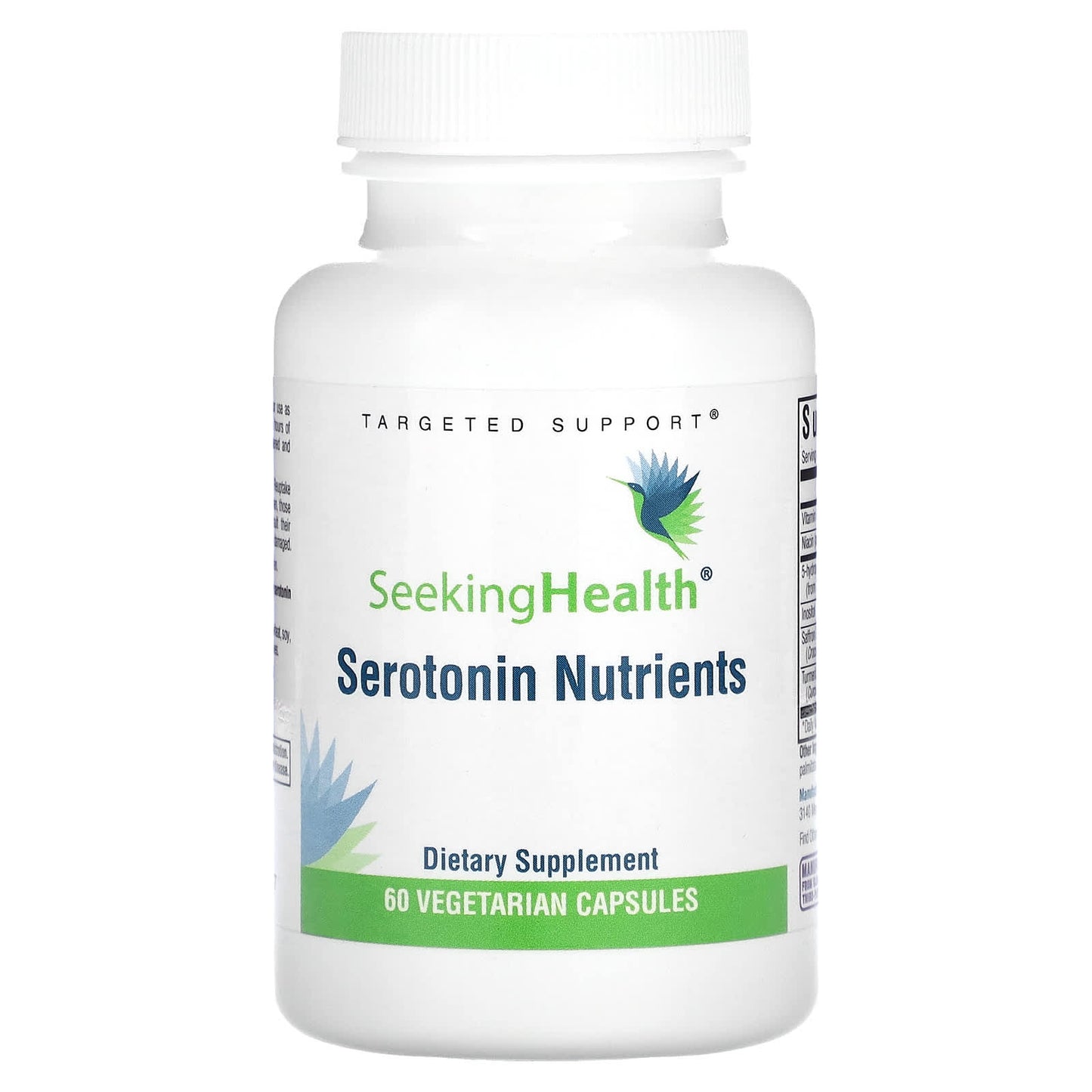 Seeking Health-Serotonin Nutrients-60 Vegetarian Capsules