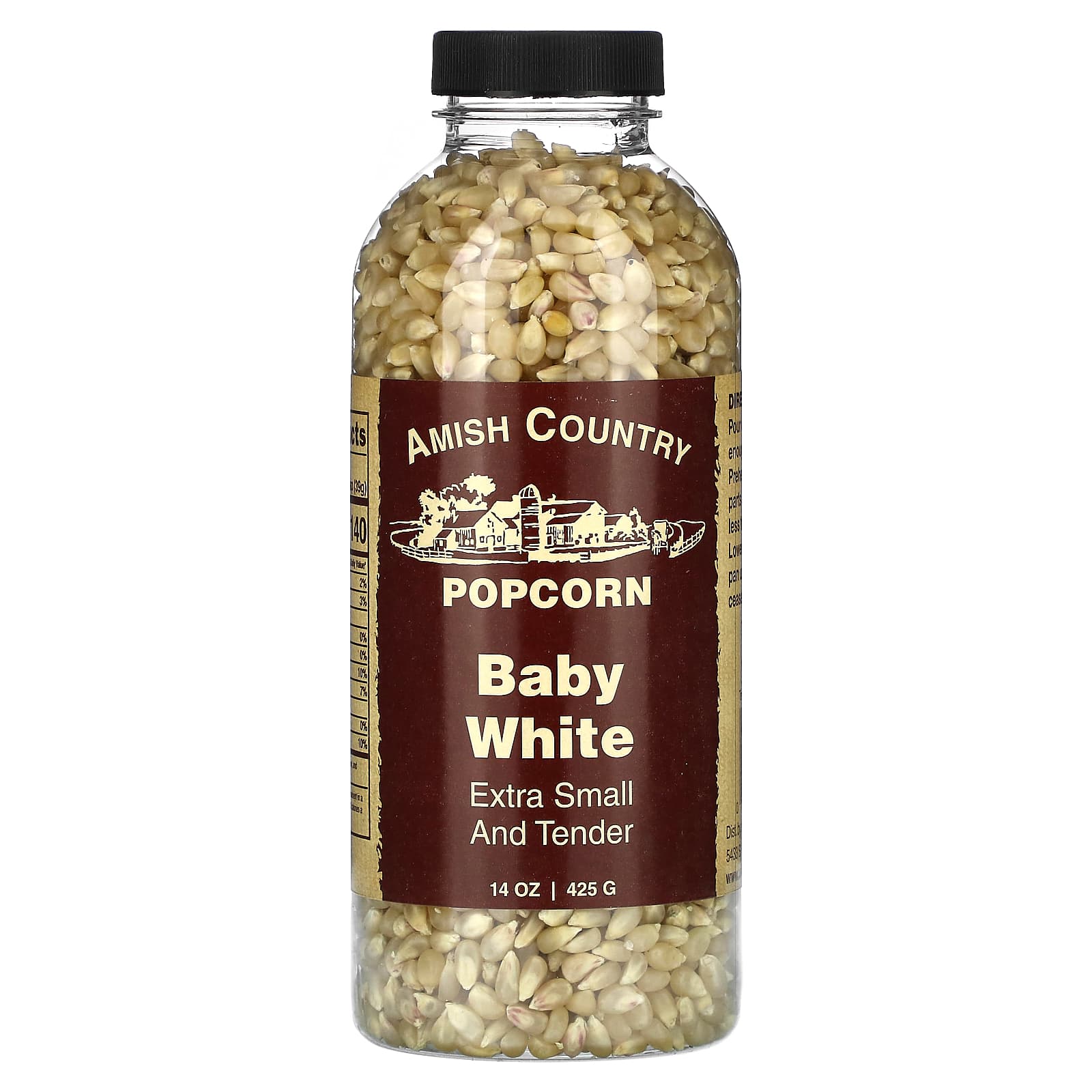 Amish Country Popcorn-Baby White-14 oz (425 g)