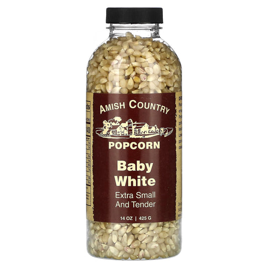 Amish Country Popcorn-Baby White-14 oz (425 g)