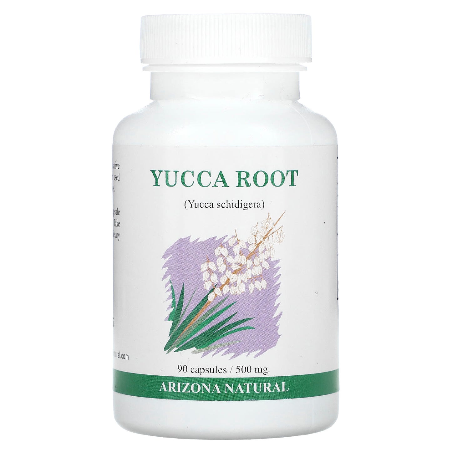 Arizona Natural-Yucca Root -500 mg -90 Capsules