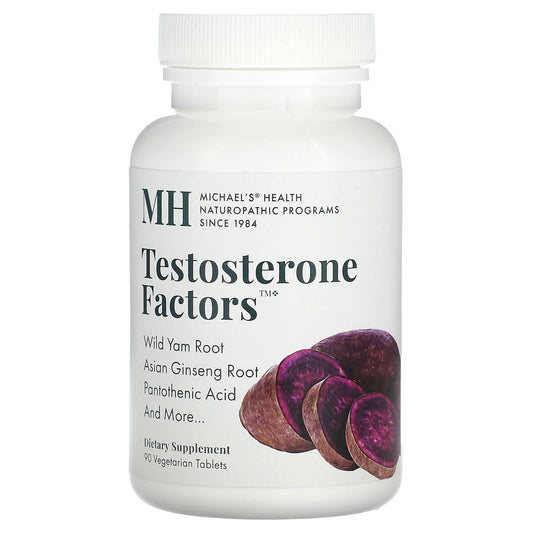 Michael's Naturopathic-Testosterone Factors-90 Vegetarian Tablets