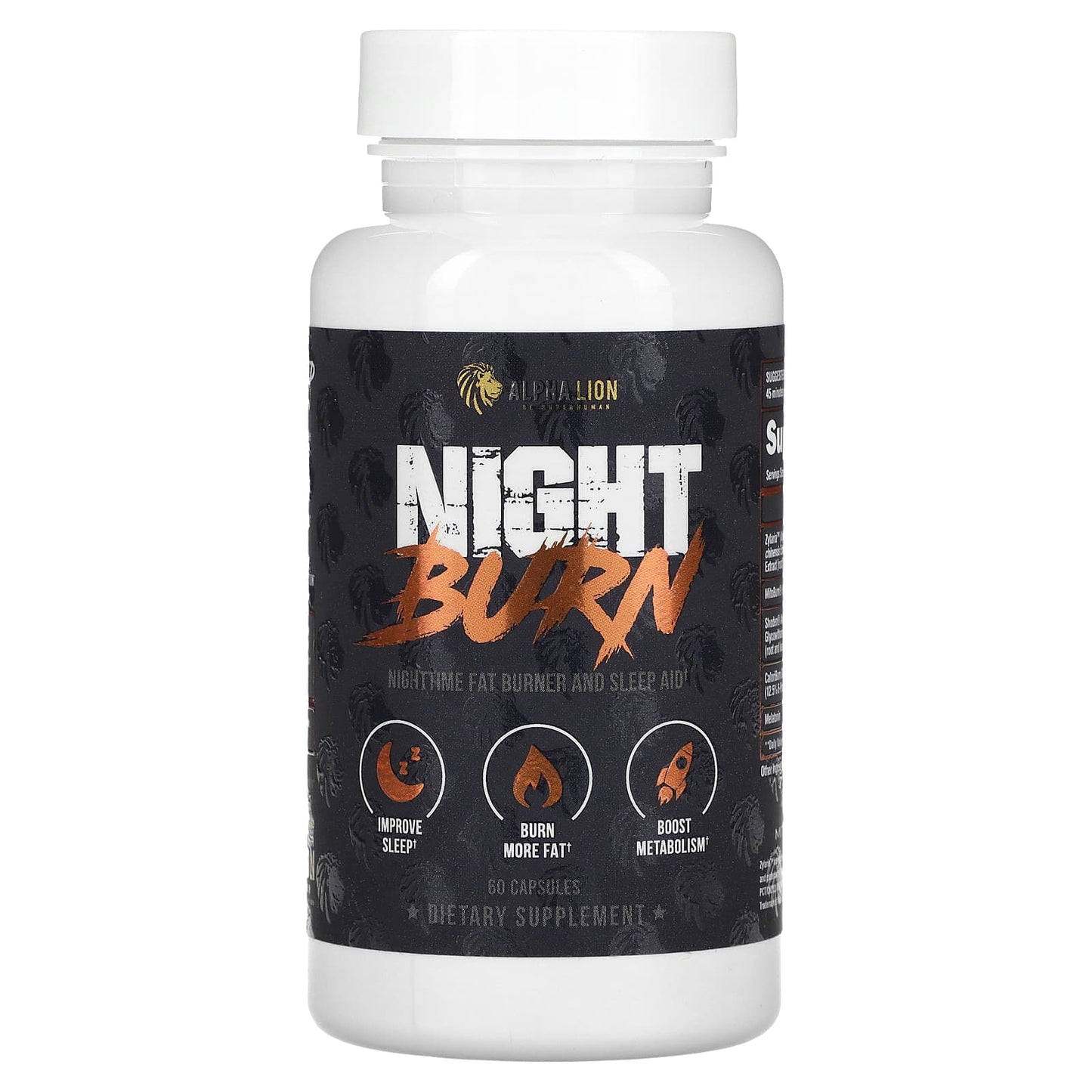 ALPHA LION-Night Burn-60 Capsules