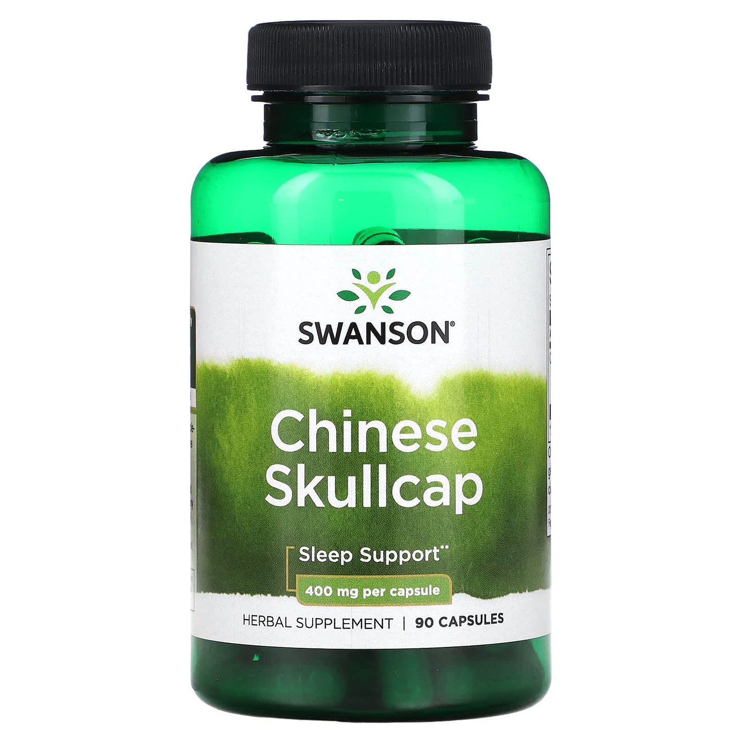 Swanson-Chinese Skullcap-400 mg-90 Capsules