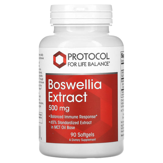 Protocol for Life Balance-Boswellia Extract-500 mg-90 Softgels