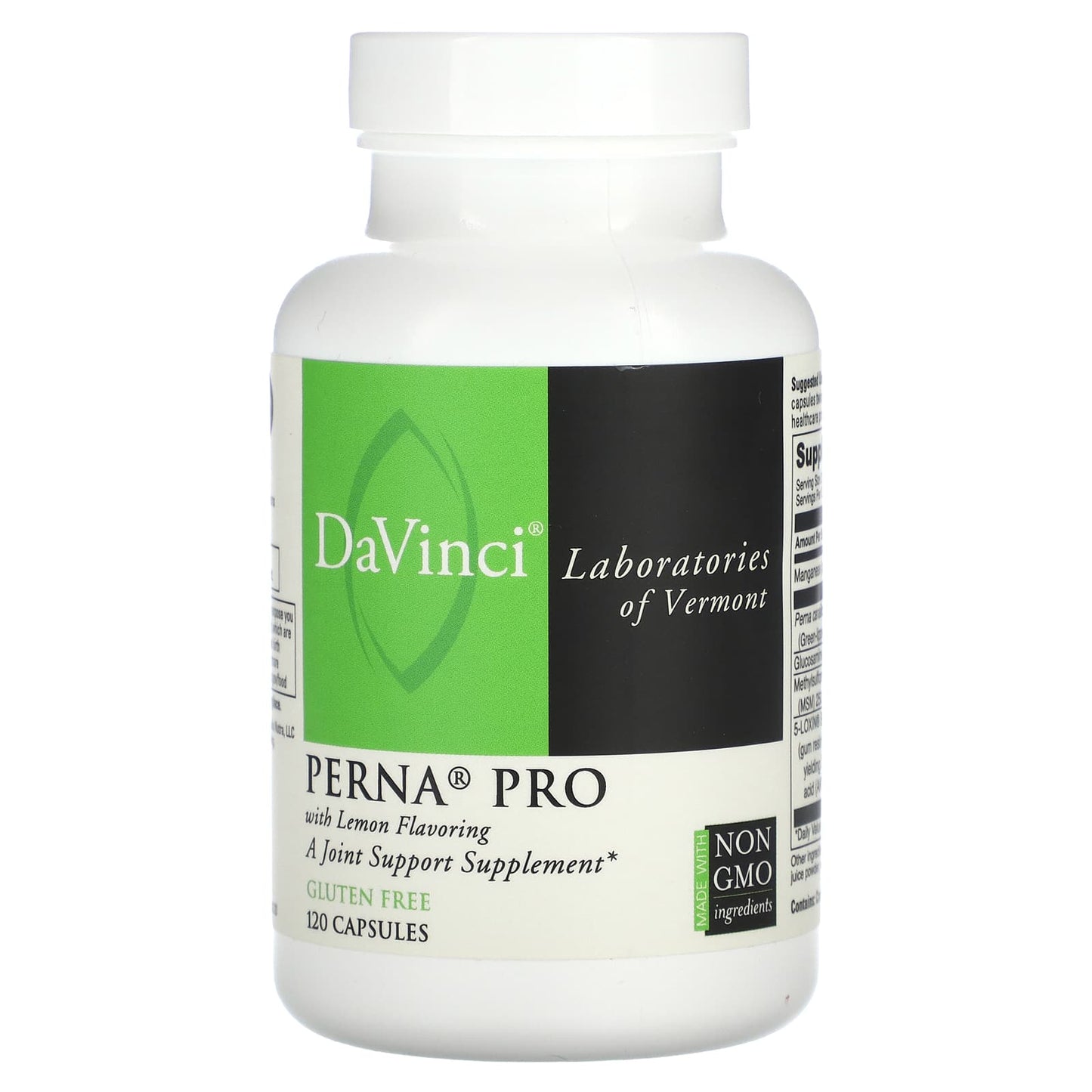 DaVinci Laboratories of Vermont-Perna Pro With Lemon Flavoring-120 Capsules