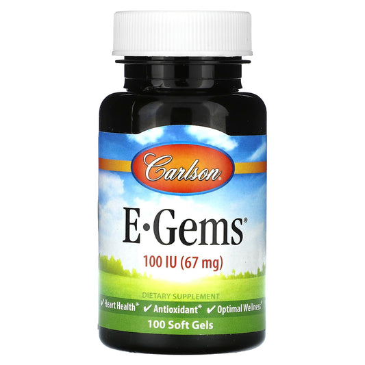 Carlson-E-Gems-67 mg (100 IU)-100 Soft Gels