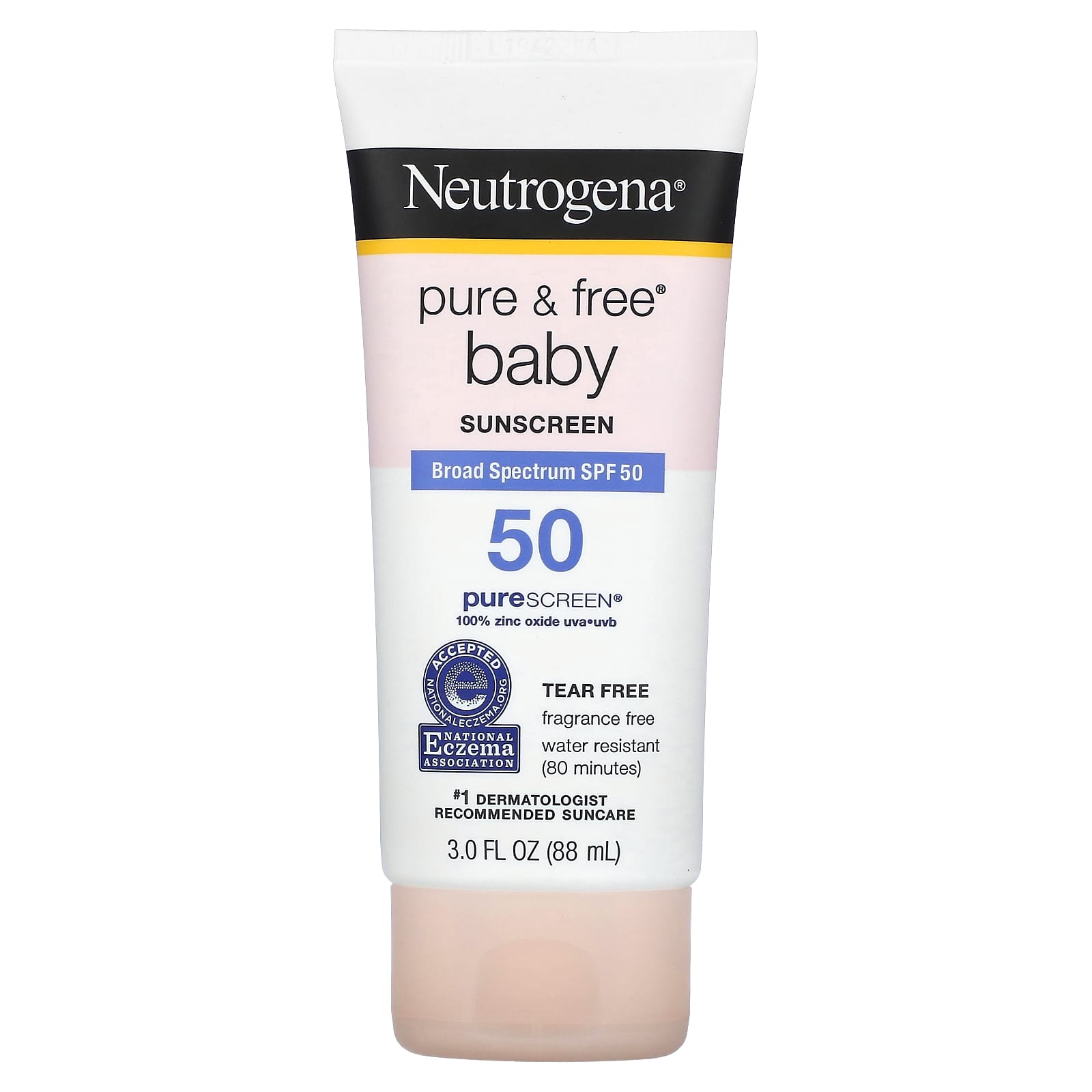 Neutrogena-Pure & Free Baby Sunscreen-SPF 50-3 fl oz (88 ml)