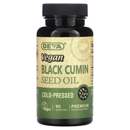 Deva-Vegan Black Cumin Seed Oil-90 Vegan Caps