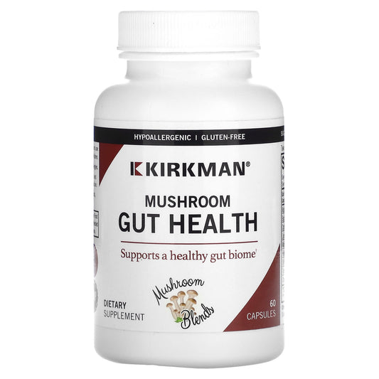 Kirkman Labs-Mushroom-Gut Health-60 Capsules