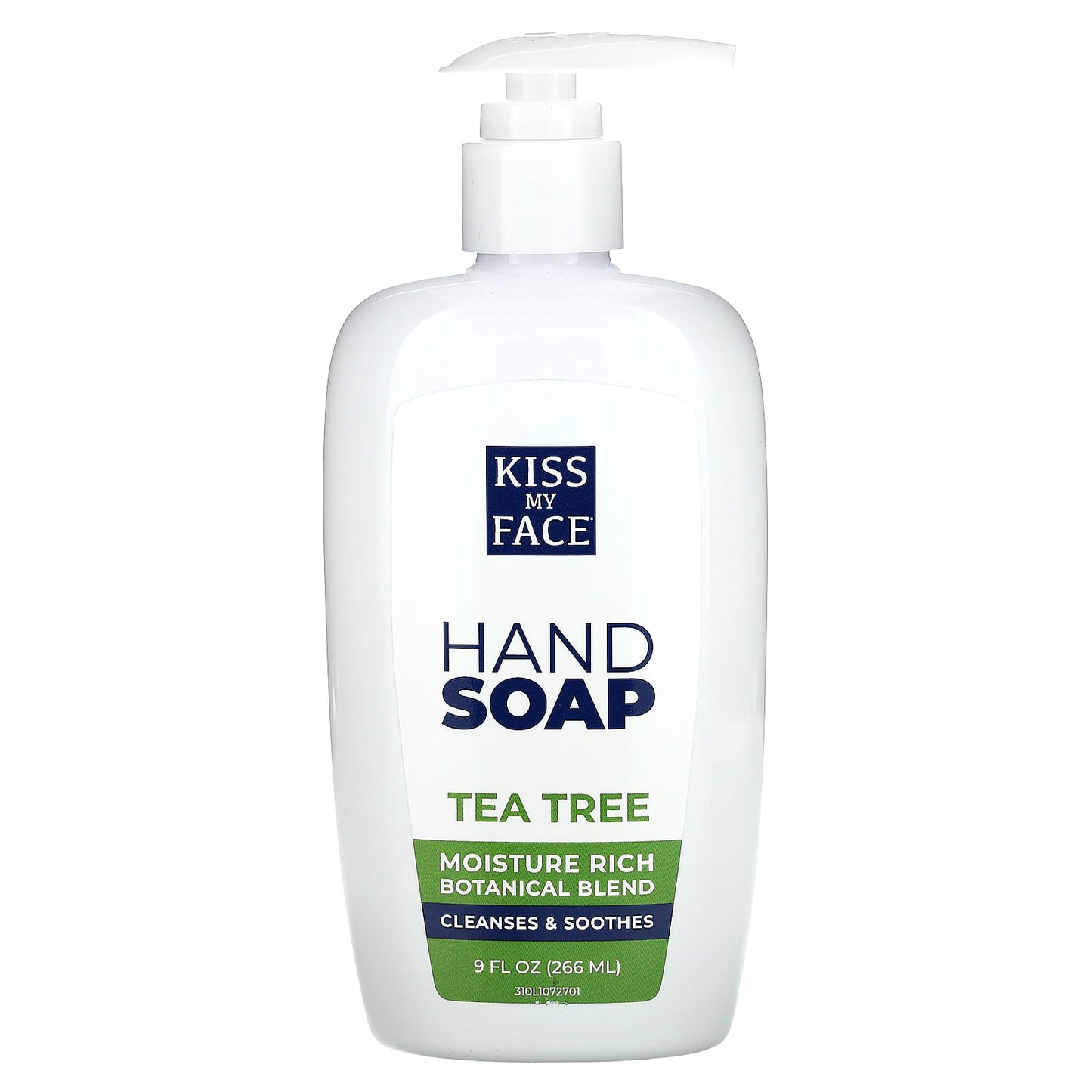 Kiss My Face-Hand Soap-Tea Tree-9 fl oz (266 ml)