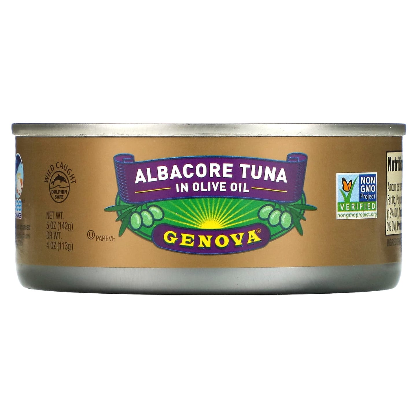 Genova-Albacore Tuna In Olive Oil-5 oz (142 g)