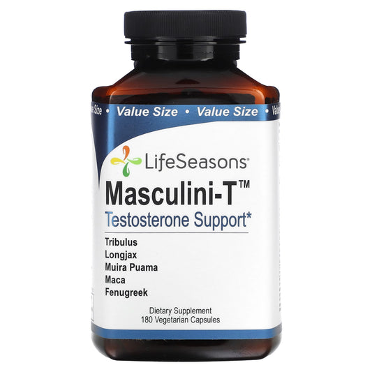 LifeSeasons-Masculini-T-Testosterone Support-180 Vegetarian Capsules