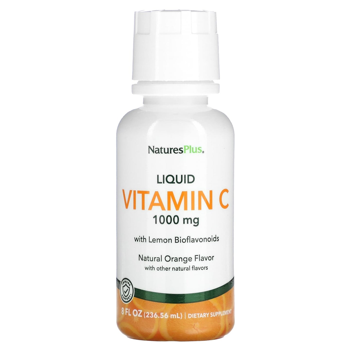 NaturesPlus-Liquid Vitamin C-Natural Orange-1000 mg-8 fl oz (236.56 ml)