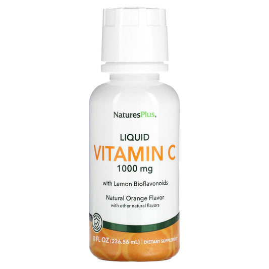 NaturesPlus-Liquid Vitamin C-Natural Orange-1000 mg-8 fl oz (236.56 ml)