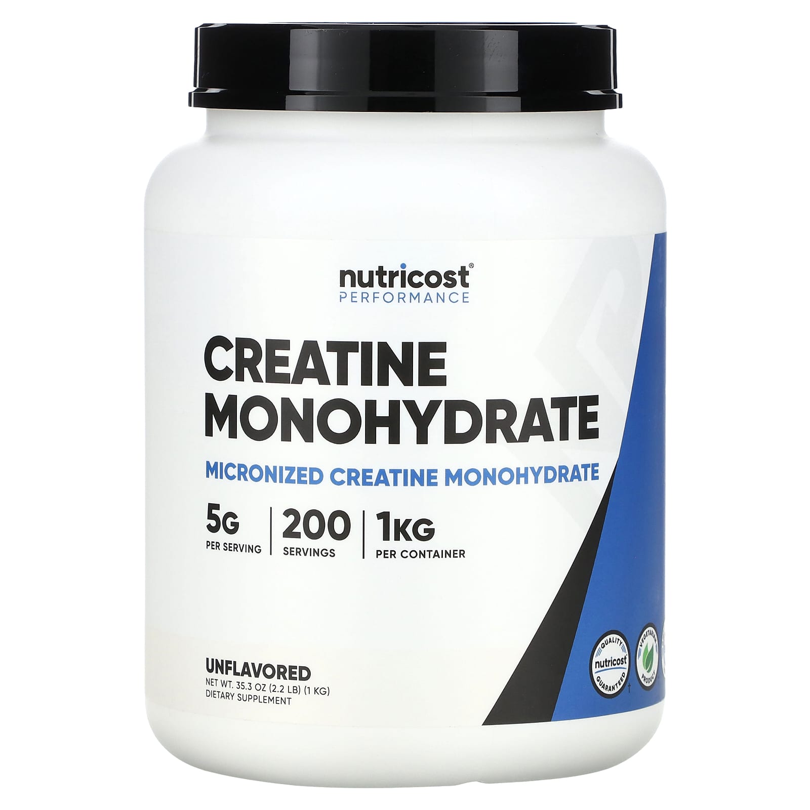 Nutricost-Performance-Creatine Monohydrate-Unflavored-2.2 lb (1 kg)