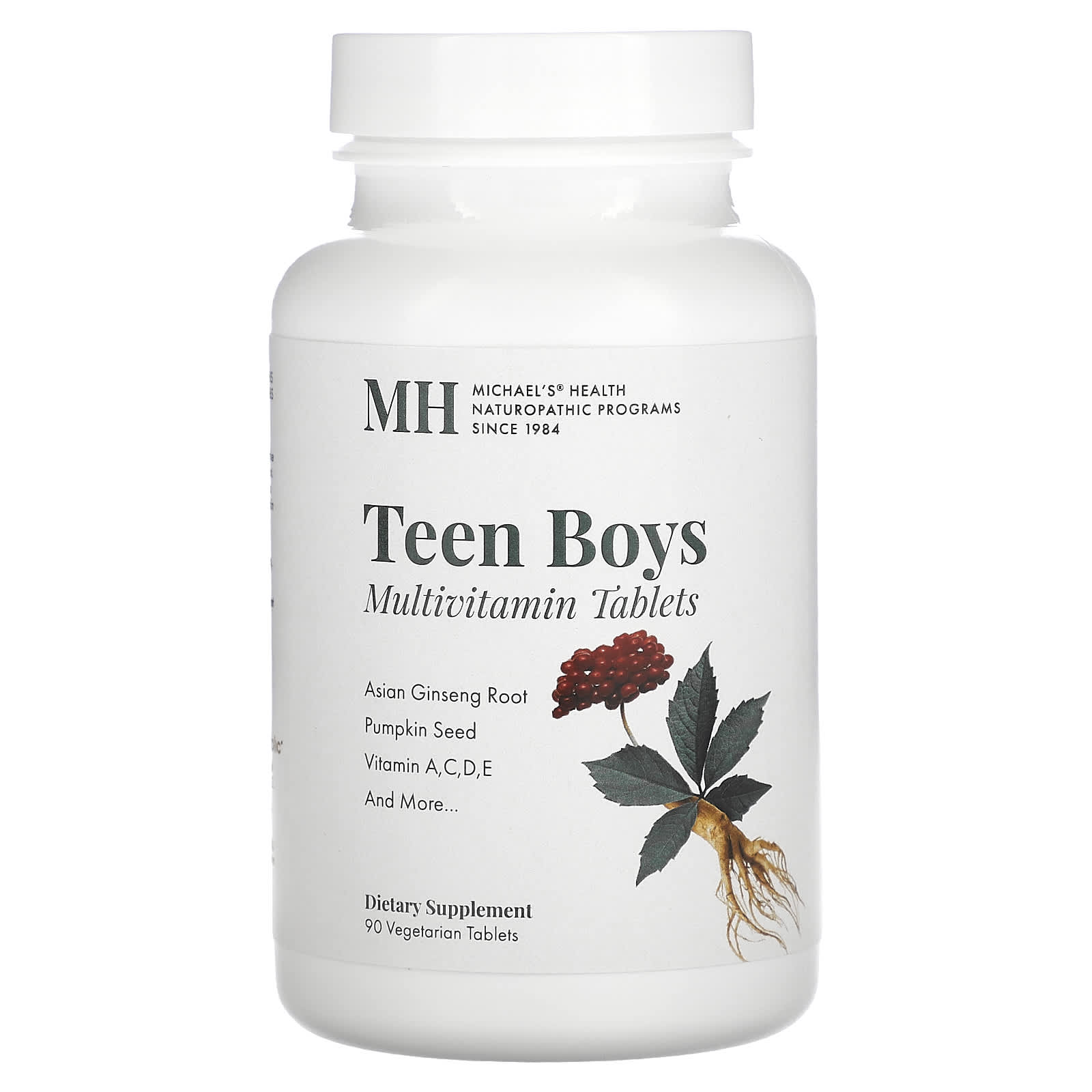 Michael's Naturopathic-Teen Boys Multivitamin-90 Vegetarian Tablets