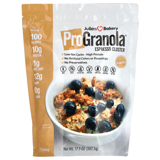 Julian Bakery-Pro Granola-Espresso Cluster-17.9 oz (507.5 g)